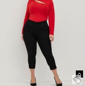 Torrid Crop Lean Jean Skinny Super Soft High-Rise Jean